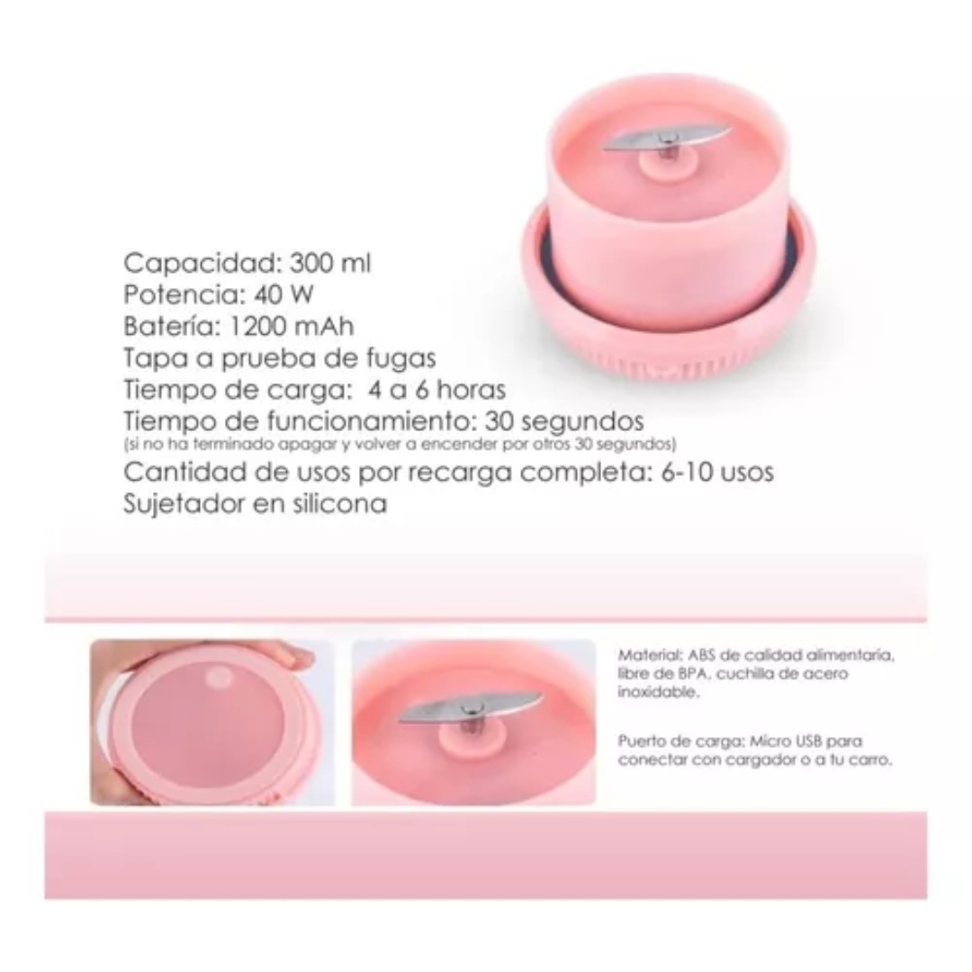 Mini Vaso Licuadora Portátil