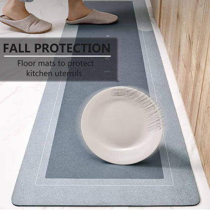 AbsorbX Duo - Alfombrillas Antideslizantes para Hogar