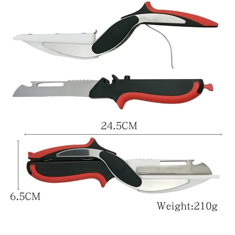 CleverChop Pro 2 en 1: El Cortador Inteligente para tu Cocina