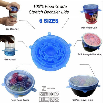 SealFlex™: Tapas de Silicona Herméticas y Reutilizables