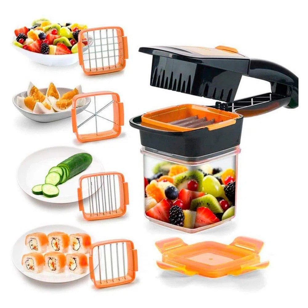 Cortador de verduras y frutas 5 en 1